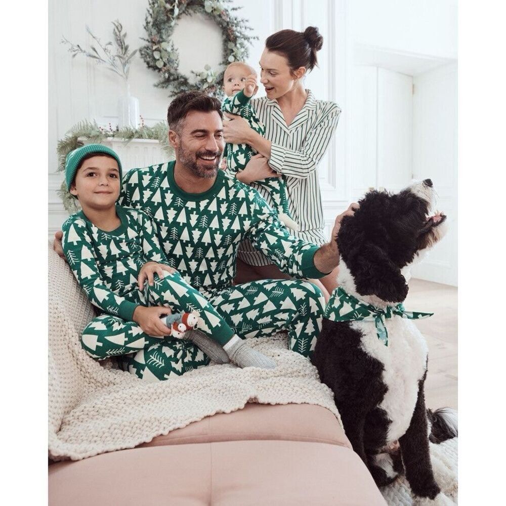 ✨Hanna Andersson Holiday HannaJams™ Pajama Sz 12 Top✨ - Picture 3 of 9